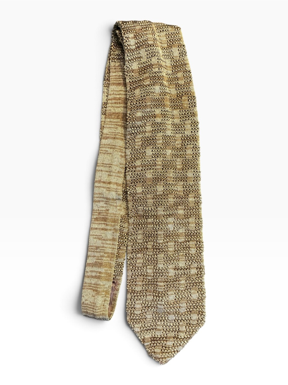 Barneys New York Silk Knit Tie Pointed Tip Made In Italy